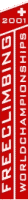 Freeclimbing Worldchampionship - Winterthur (SUI) 2001