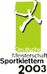 Deutsche Meisterschaft im Sportklettern 2003